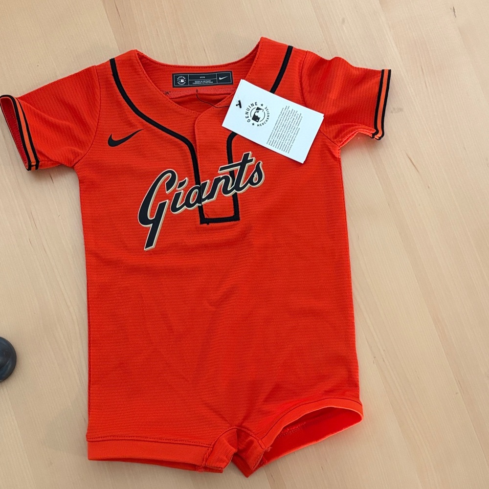 Nike Kids Orange Giants Jersey